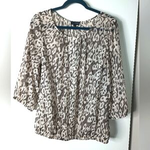 THE LIMITED Gray Blouse